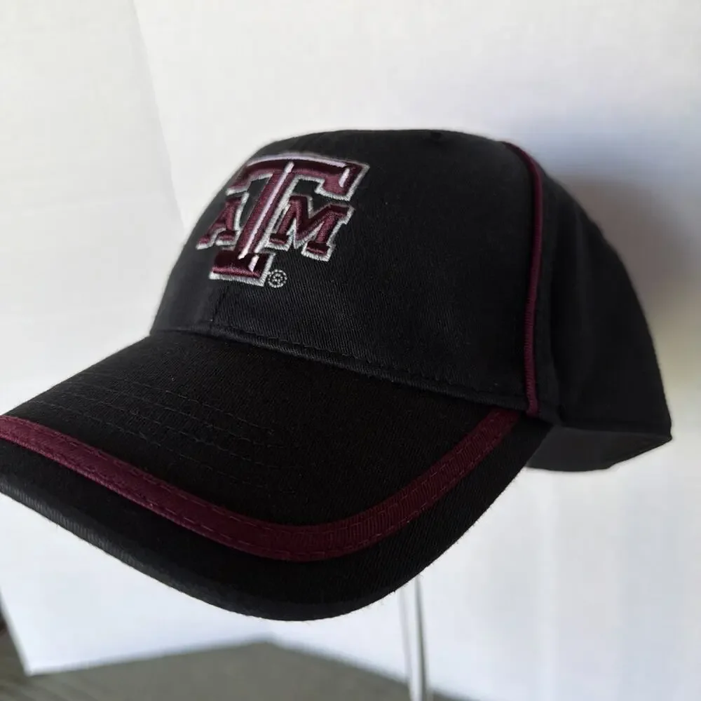 Texas A&M Aggies NCAA Hat Cap Strap Back OSFA Black